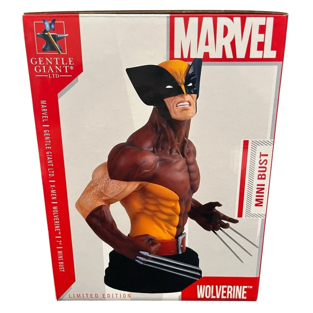 2012 Gentle Giant X-Men Wolverine‎ Mini Bust Limited Edition 7” Figure